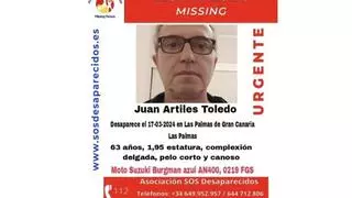 Un hombre desaparece en Las Palmas de Gran Canaria
