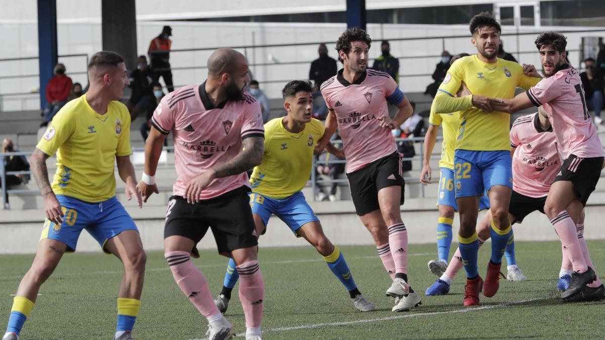 El Marbella FC araña un punto en Las Palmas