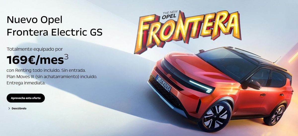 cuota renting opel frontera