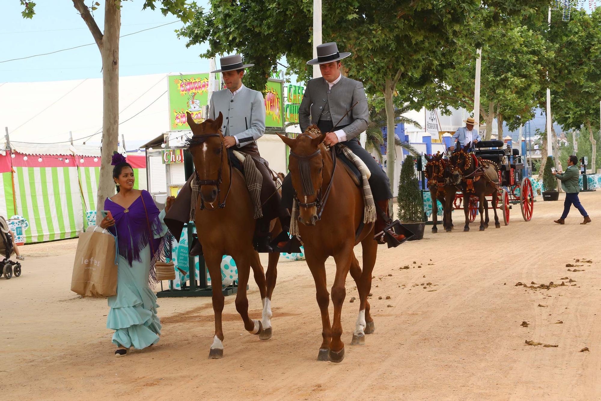 Un paseo de caballos muy exigente