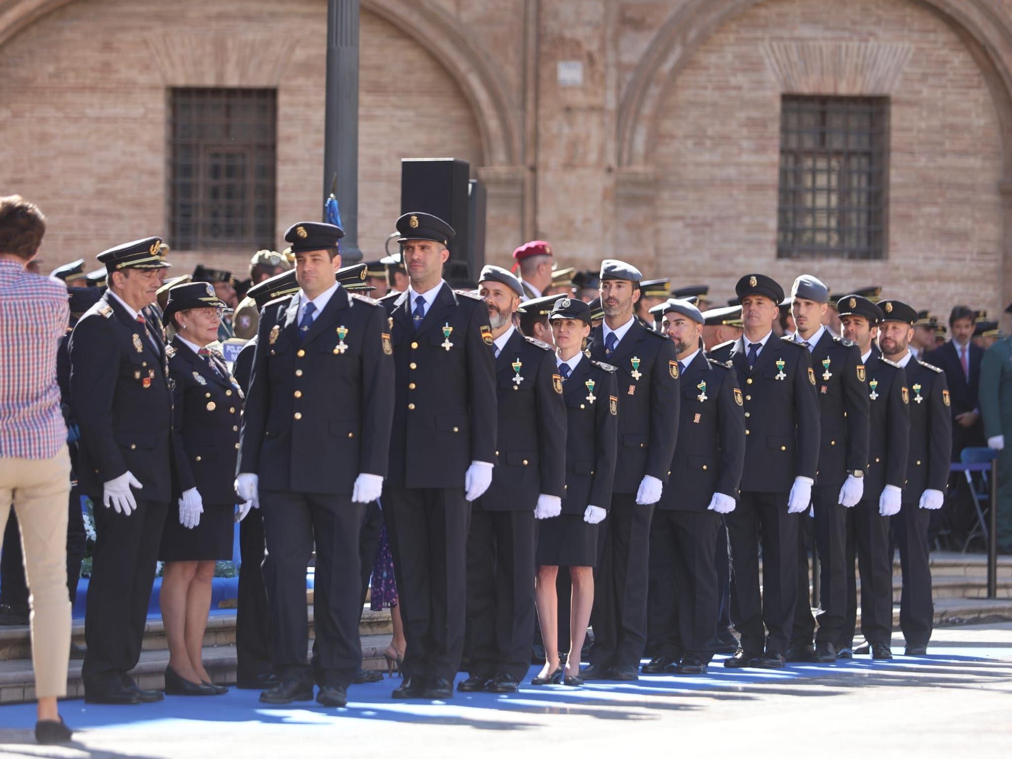 La Policía Nacional de Valencia celebra el Día de los Santos Ángeles Custodios