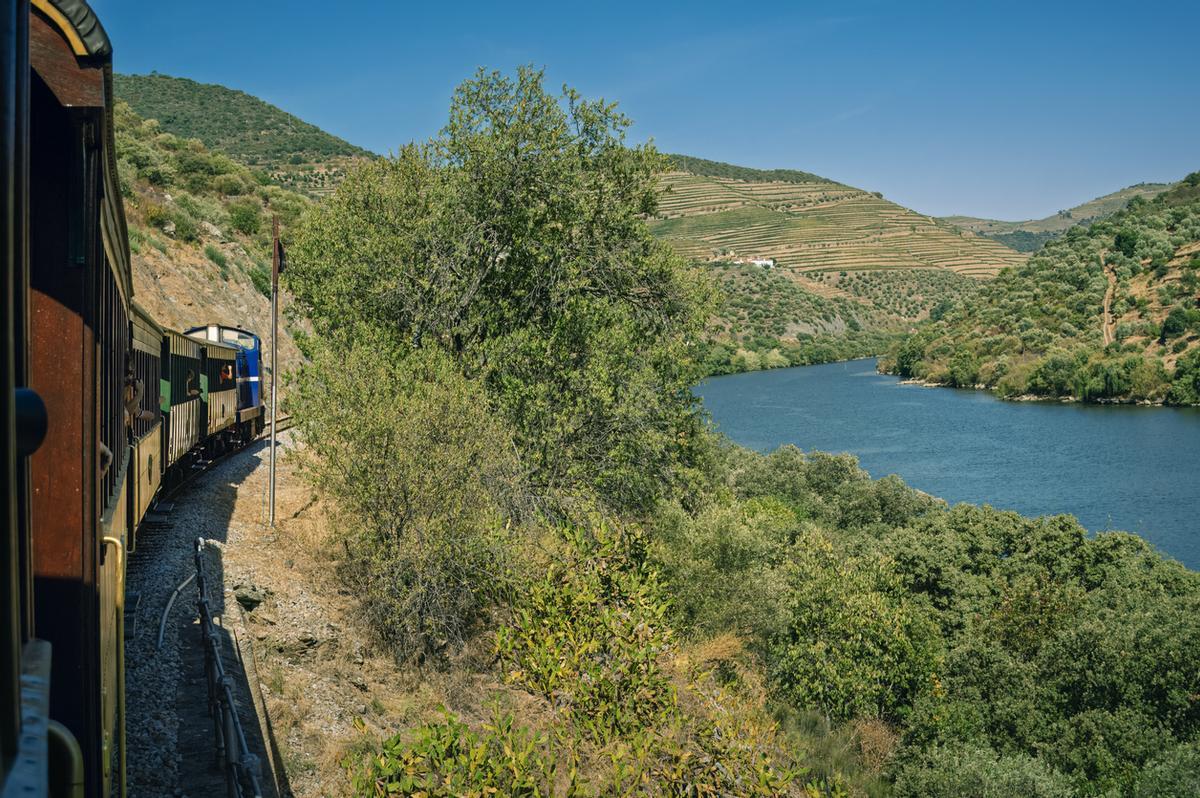 El Vale do Douro se puede visitar a bordo de un mágicotren