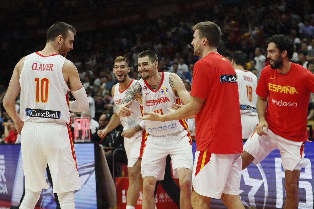 Mundial de baloncesto: España - Serbia