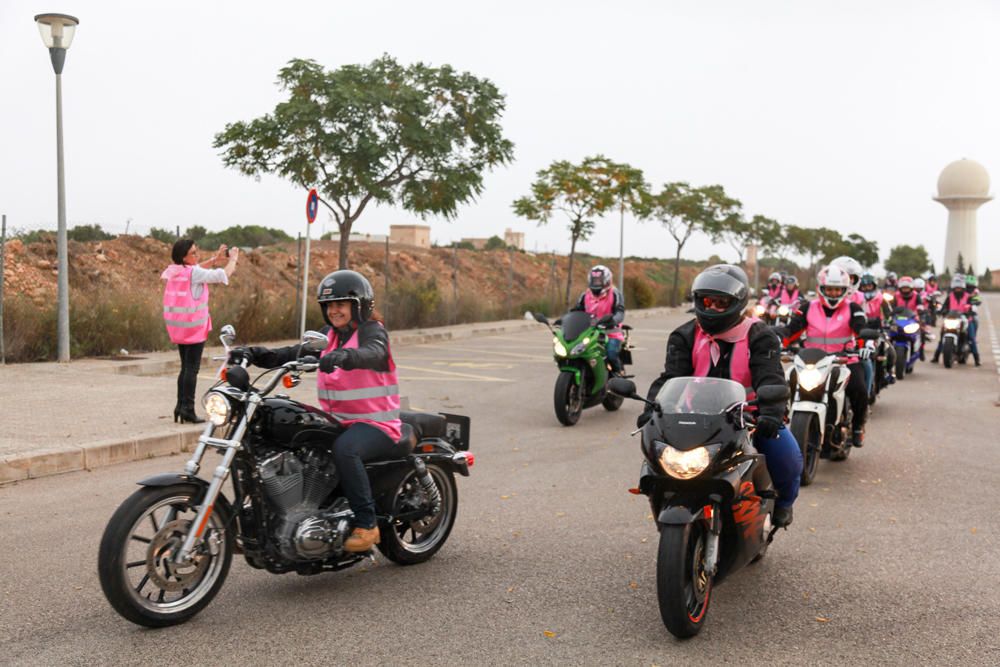 Ruta Motera "Chalecos rosas" contra el cáncer