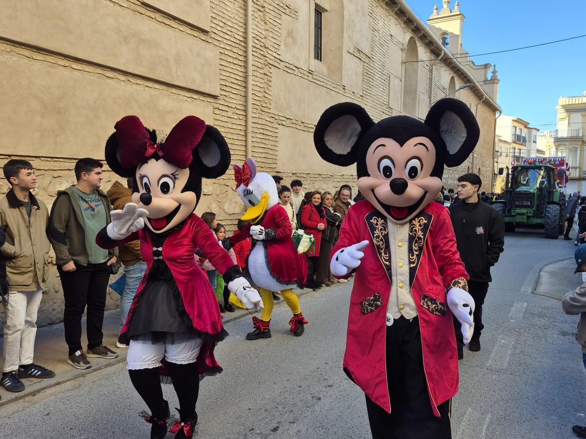 Cabalgatas en la provincia en la mañana de Reyes