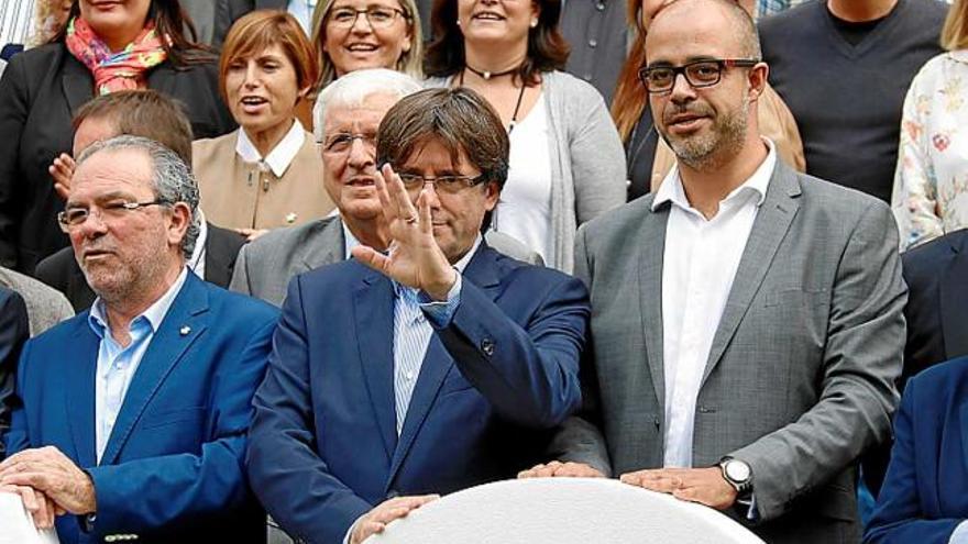 Puigdemont, dissabte, en l&#039;assemblea d&#039;alcaldes de l&#039;ACM