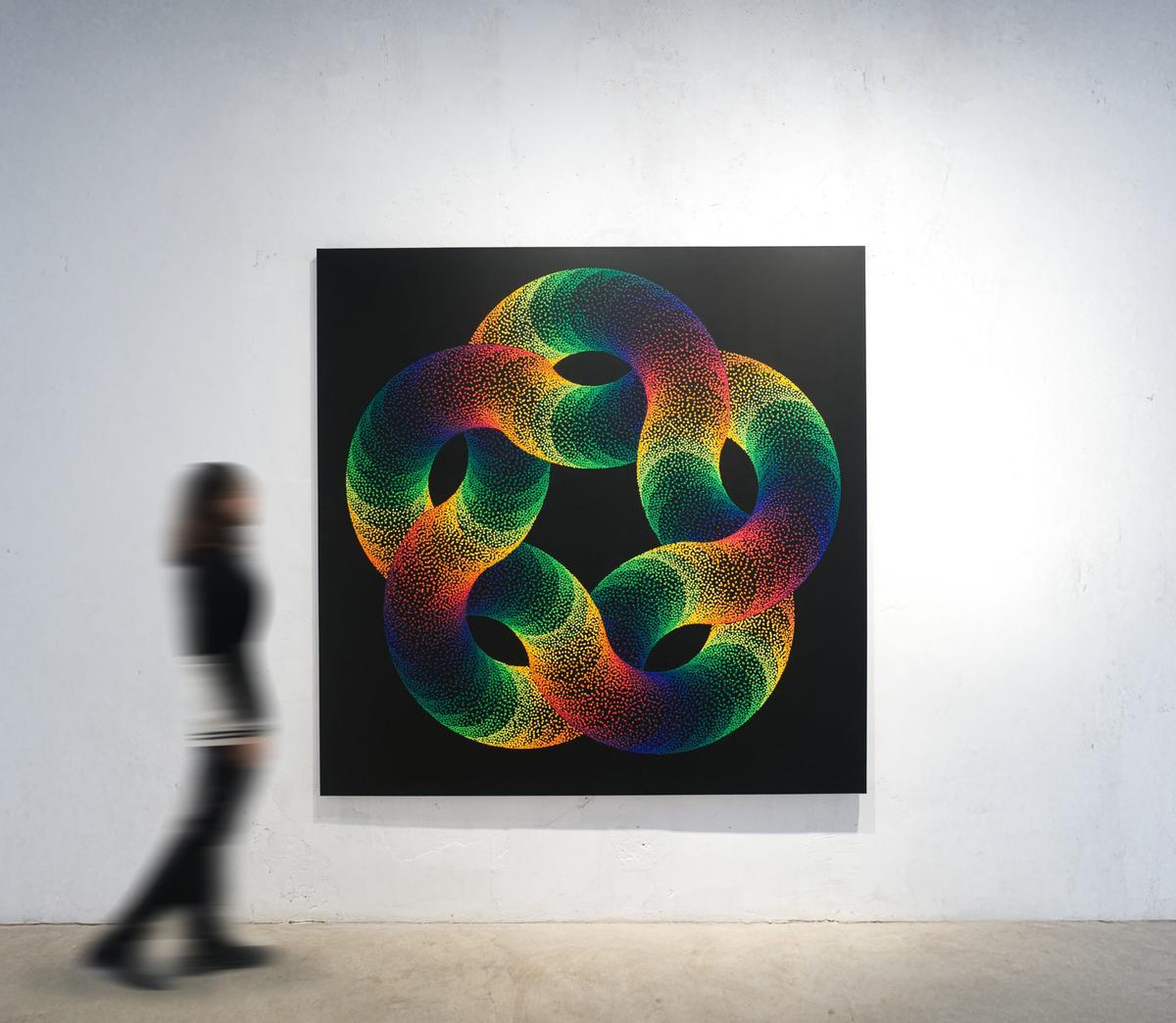 Una de las obras de Julio Le Parc.