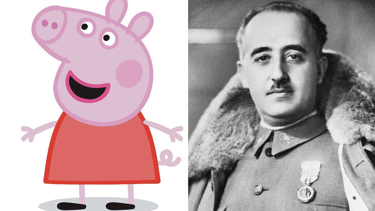 Peppa Pig y Francisco Franco