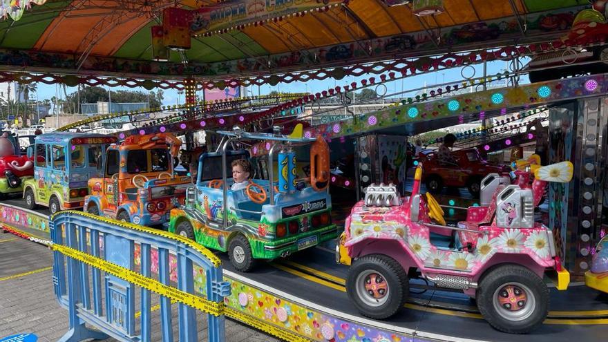 Vuelven los cochitos al parque de san Telmo