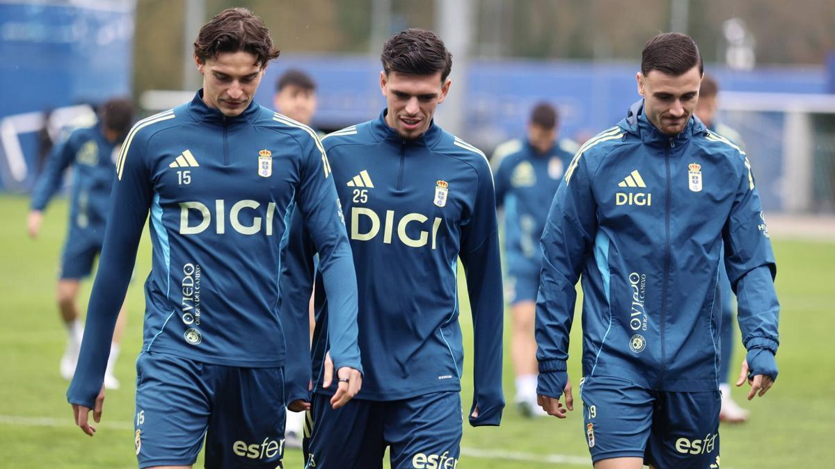 Así fue el primer entrenamiento de Guillermo Almada con el Real Oviedo