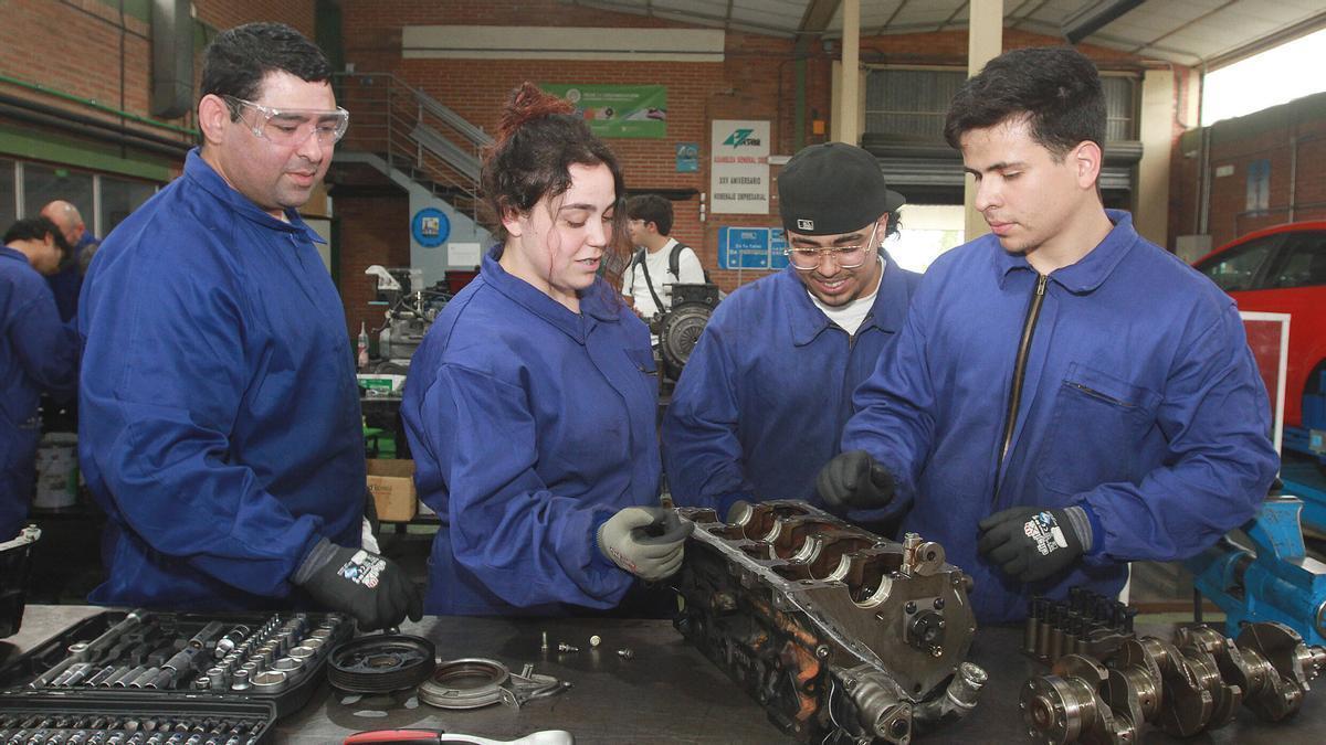 Alumnado de formación profesional.