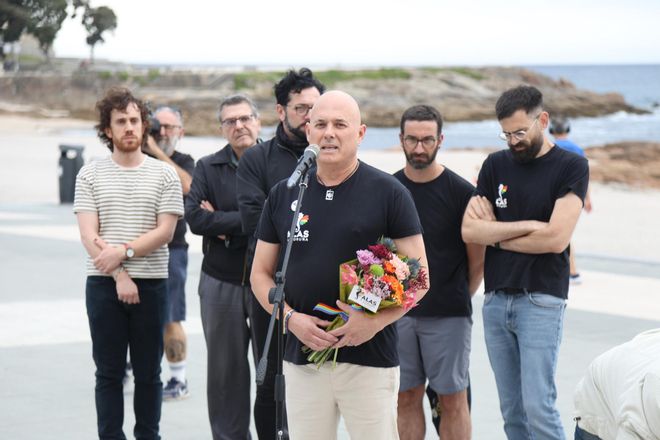 Vigilia por Samuel Luiz en el cuarto aniversario de su asesinato