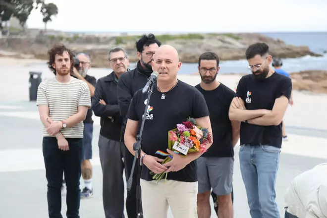 Vigilia por Samuel Luiz en el cuarto aniversario de su asesinato