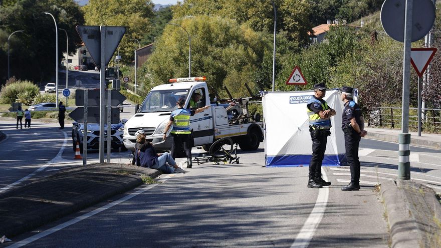 Un ciclista pierde la vida en Santiago