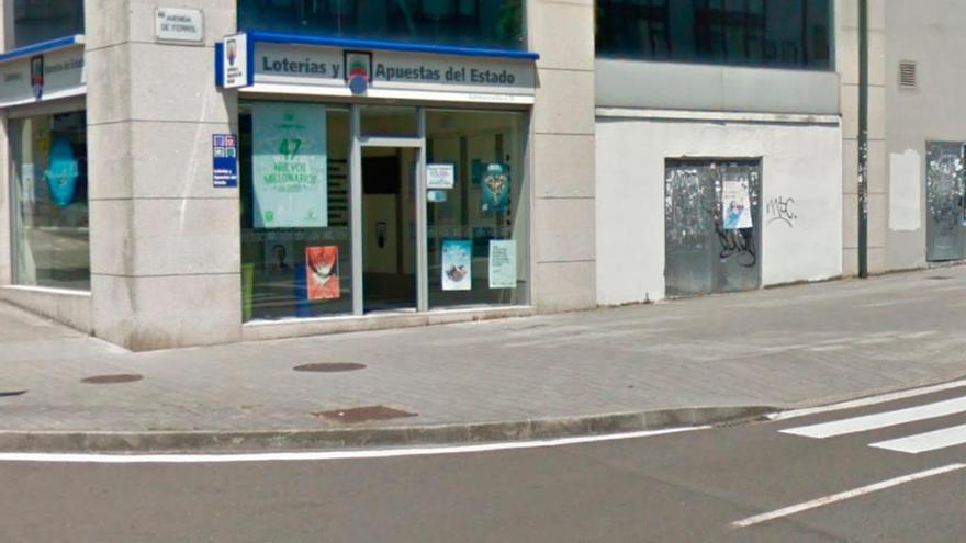 Local de la admistración número 13 de Santiago de Compostela. // Google Maps