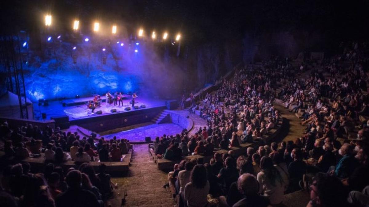 Concierto en el Teatre Grec de Barcelona