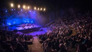 Concierto en el Teatre Grec de Barcelona