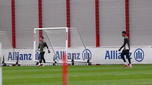 El Bayern prepara la vuelta de octavos de final de la Champions frente al Atalanta