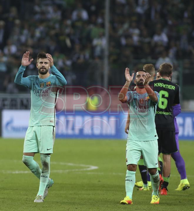 Las mejores imágenes del Burussia Monchengladbach - FC Barcelona