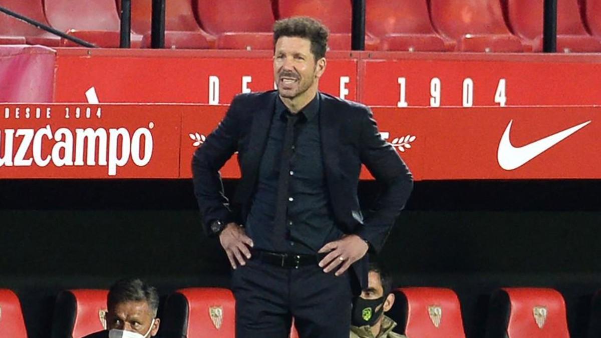 Simeone: "Siempre jugamos contra todos y contra todo"