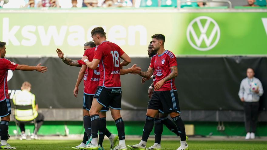 El Wolfsburgo tampoco frena al Celta