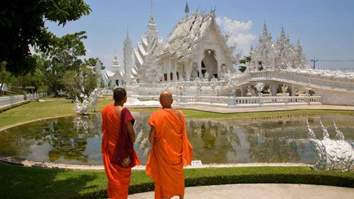 Templos y aldeas del Mekong