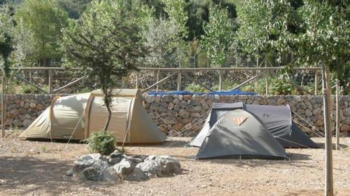 Una acampada en Mallorca.