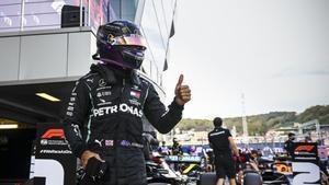 Lewis Hamilton, después de la carrera de Sochi