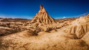 Las Bárdenas Reales, en Navarra.