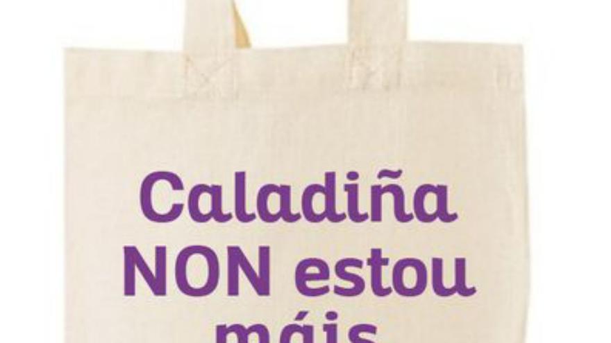 ‘Caladiña non estou máis guapa!’, lema de las bolsas que Oleiros reparte gratis desde hoy