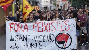 Un intento de agresión sexual tras un robo origina un choque entre Vox y antifascistas en Sant Vicenç dels Horts