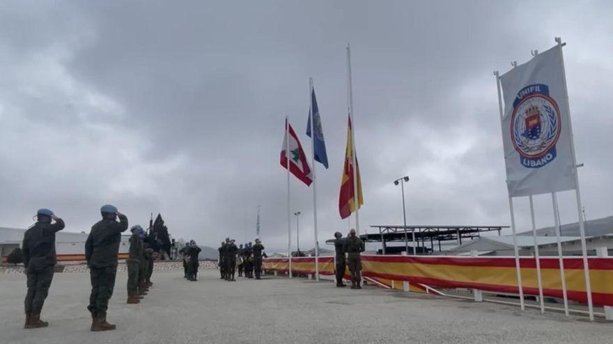 Lebanon, base for the 14th anniversary of the XVI Canary Brigade