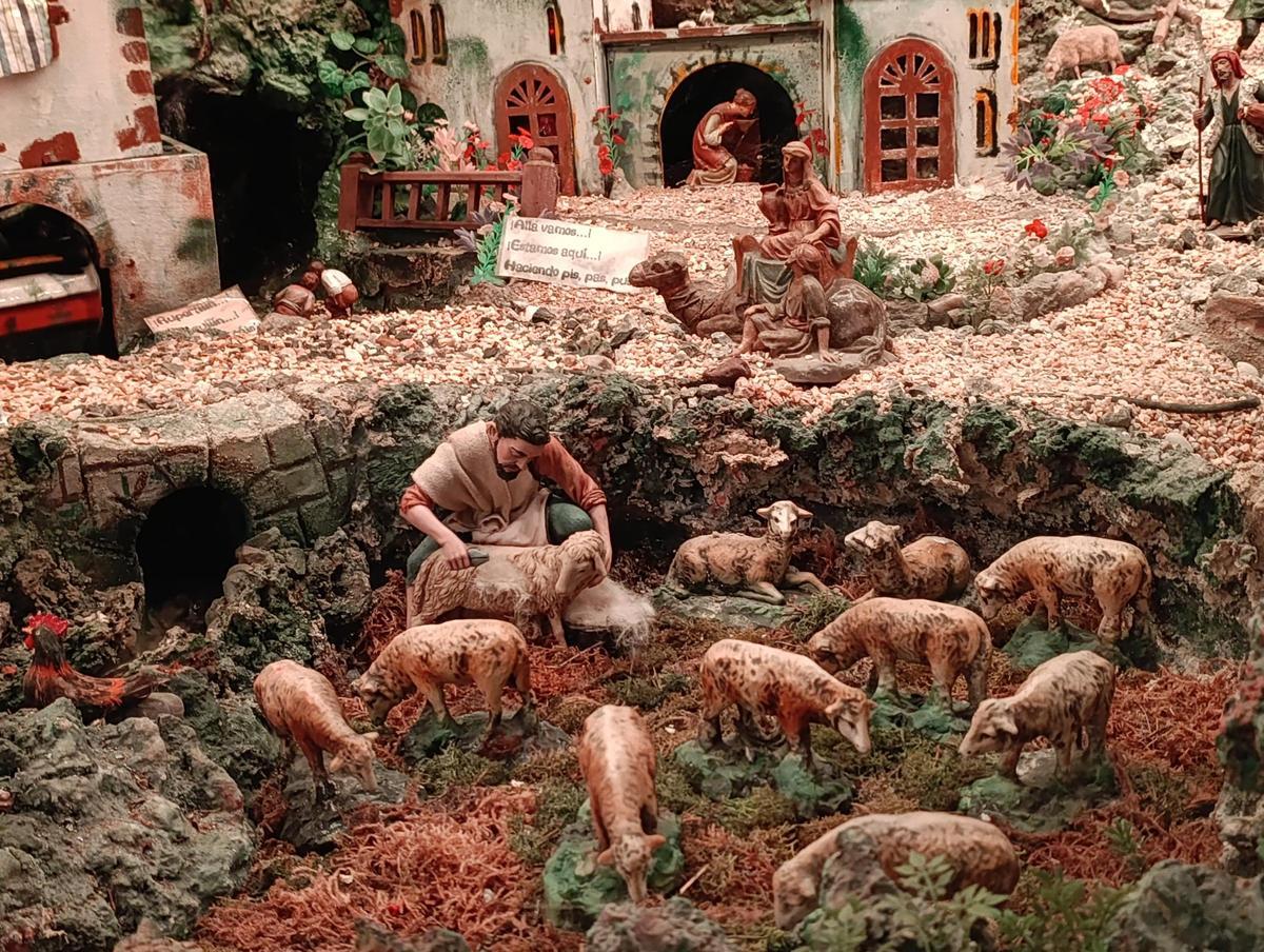 El Belén de Pola de Siero que deslumbra en Navidad