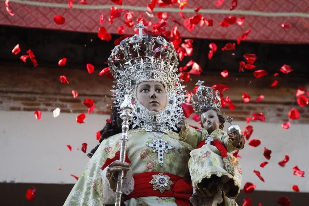 La Virgen de la Fuensanta vuelve a su santuario