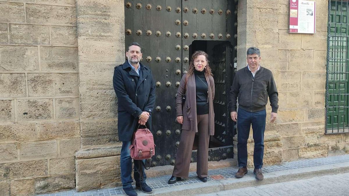 Manuel Carmona, Soledad Raya y Rafael Llamas.