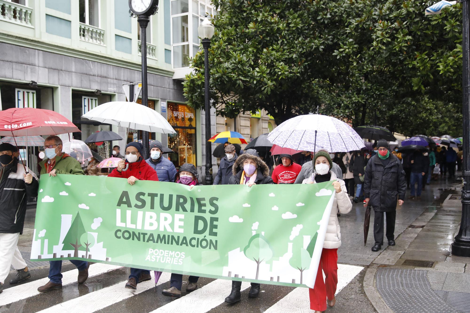 Gijón se moviliza contra la contaminación