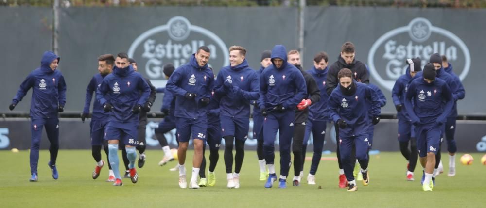 Entrenamiento del Celta