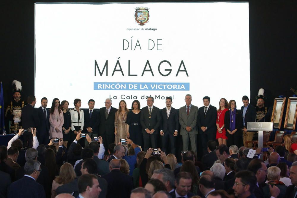 La Diputación ha entregado este viernes las Medallas de Oro del Día de Málaga en la iglesia Nuestra Señora del Rosario de La Cala del Moral