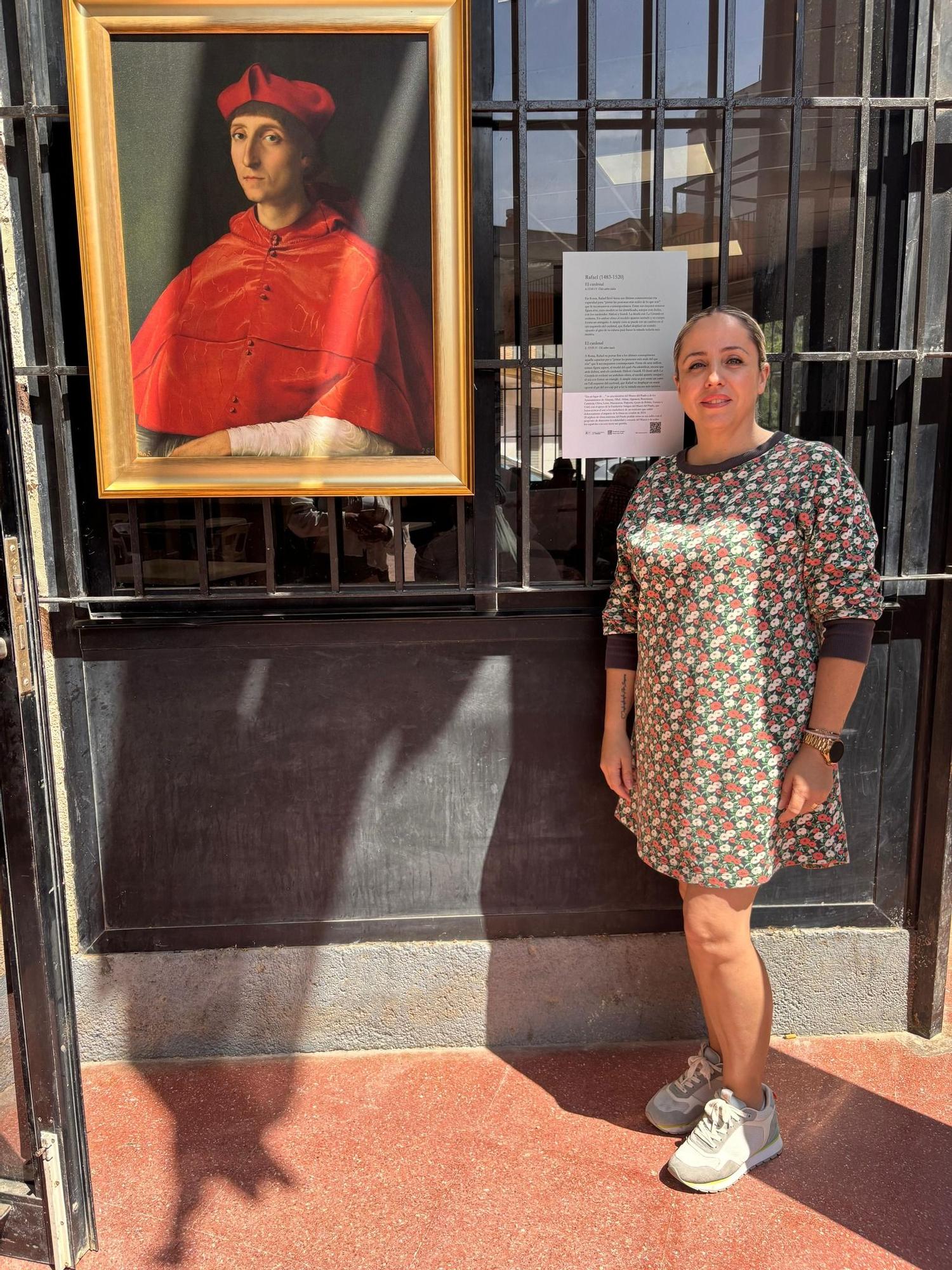"El Cardenal" de Rafael, en la Casa de la Cultura de Albal.