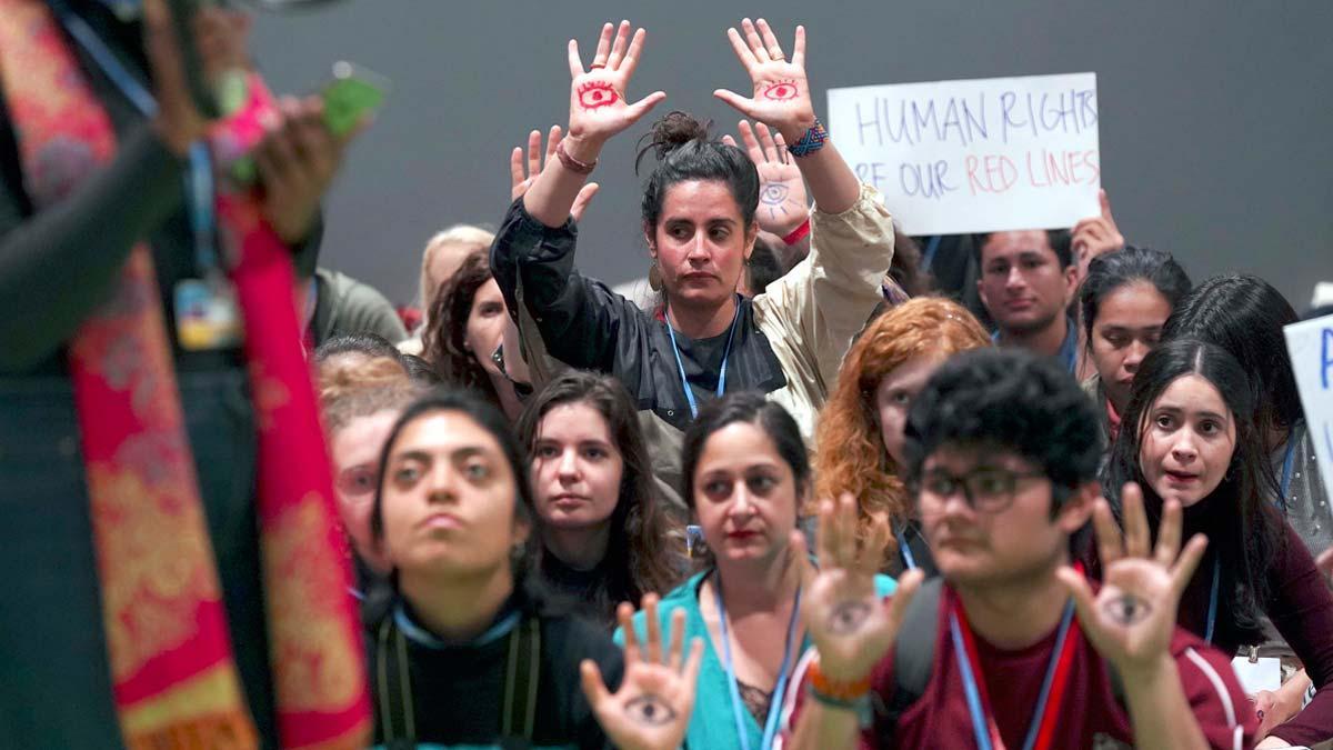 protesta fridays for future en la cop 25