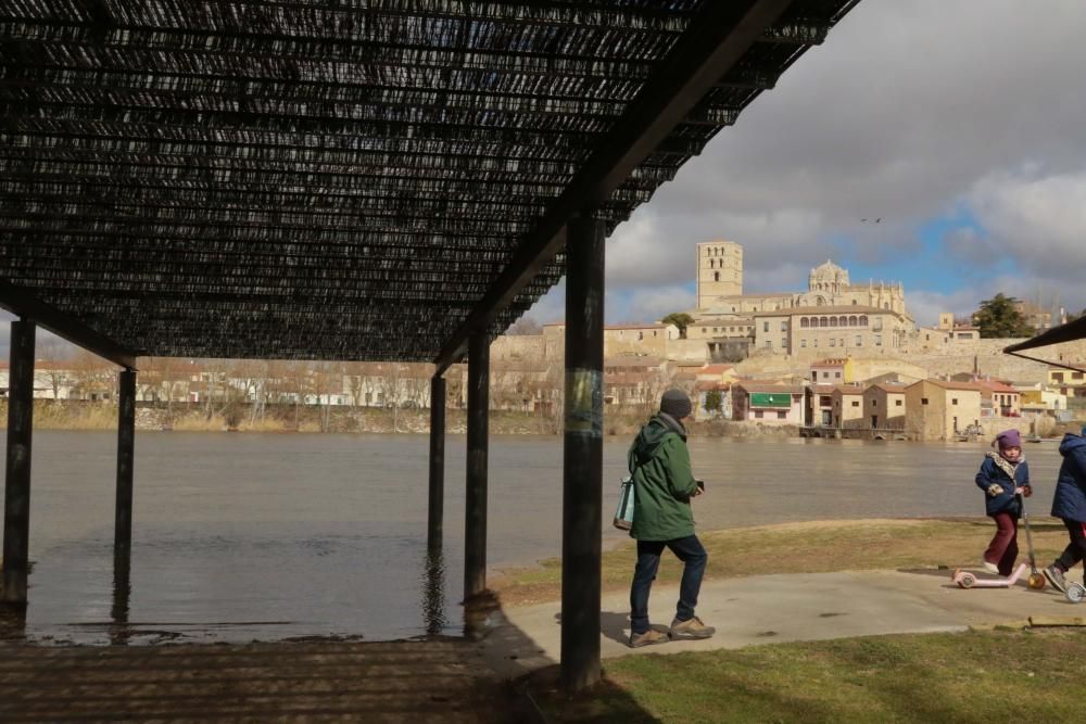 Temporal en Zamora.