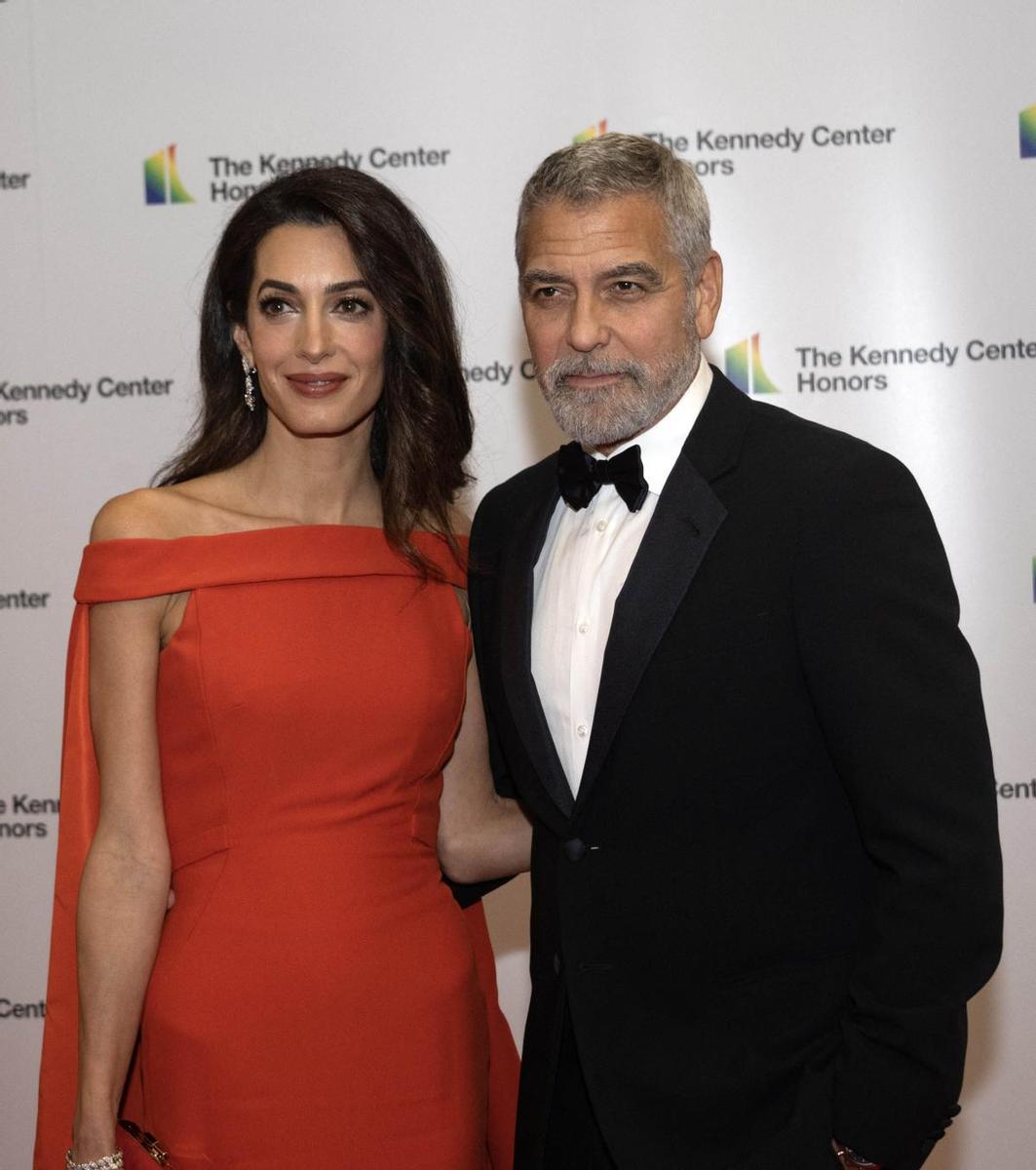 La espectacular pareja George y Amal  Clooney