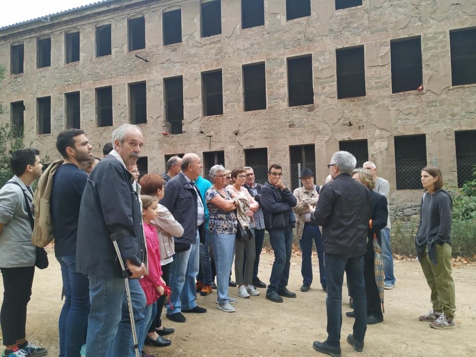 Visita a l'antiga fàbrica dels Panyos de Manresa