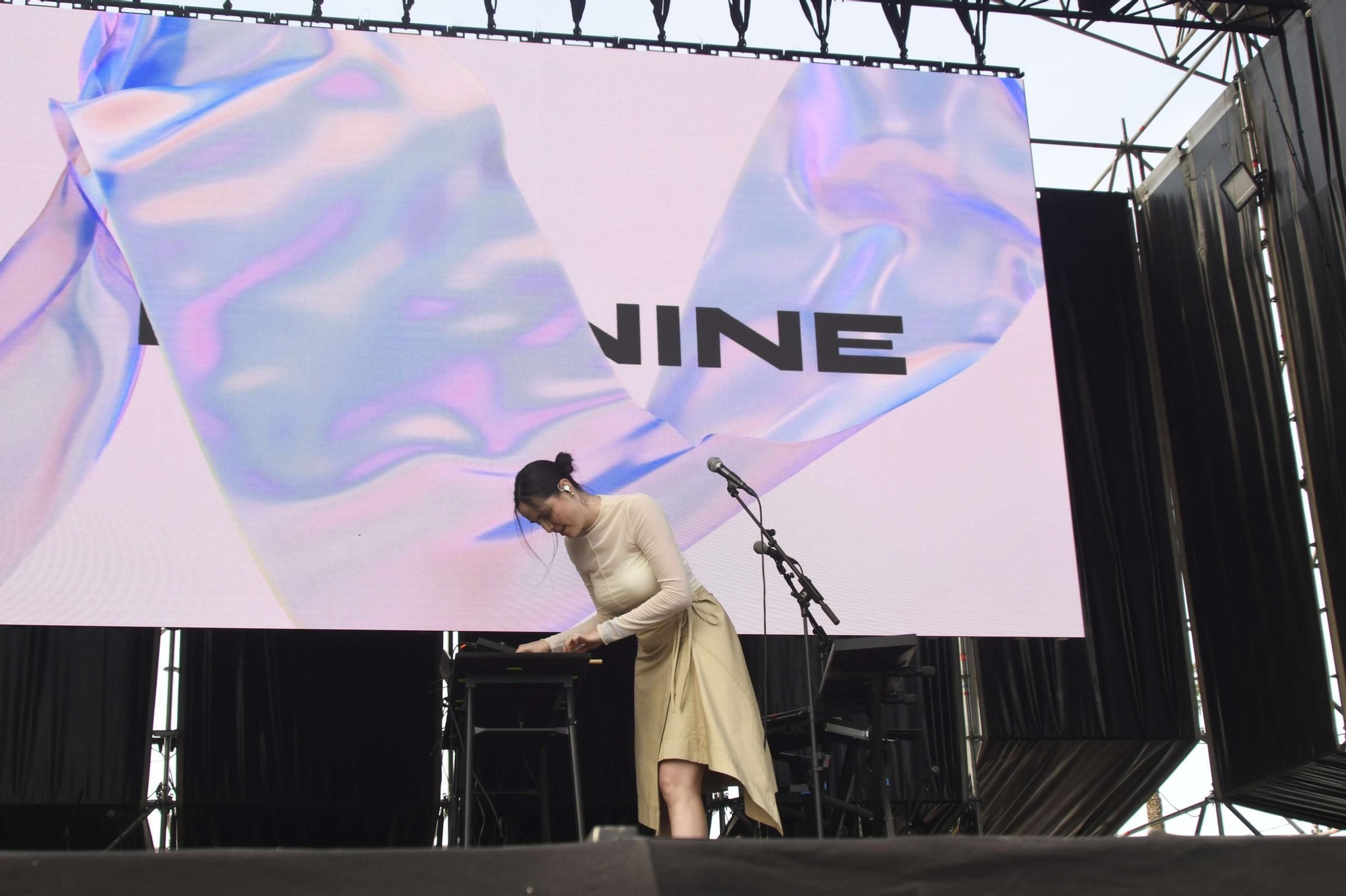 Concierto de Hoonine en el Warm Up 2024