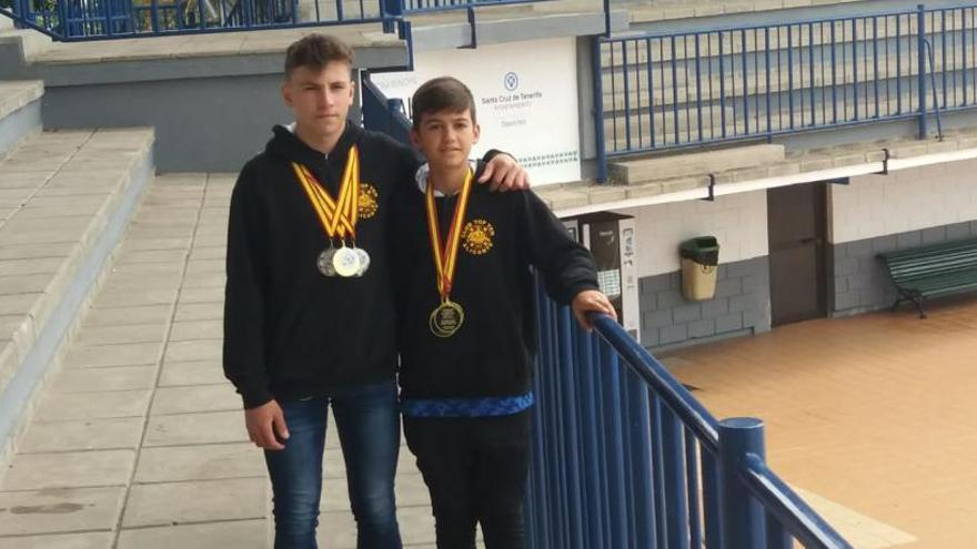 Óscar de las Marinas y Dan Butuc, campeones de España