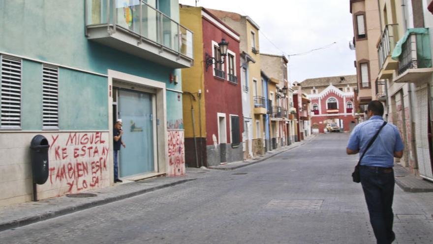 Imagen de la Calle de Arriba de Orihuela