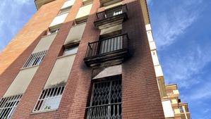 El edificio siniestrado en Vilassar de Mar.