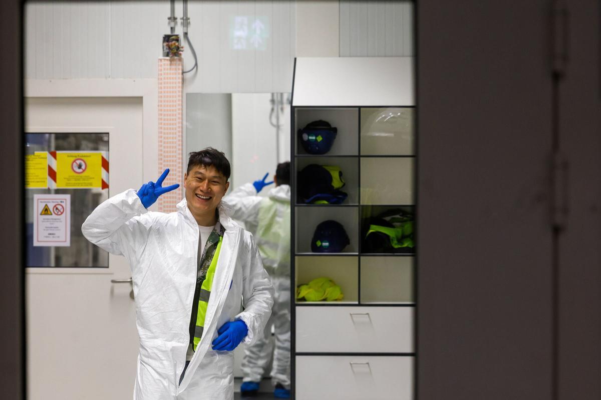Salzgitter Alemania VLC Reportaje de la Gigafactoría de La compañía PowerCo de Salzgitter en Alemania gemela de la Sagunt que serà inaugurada este año