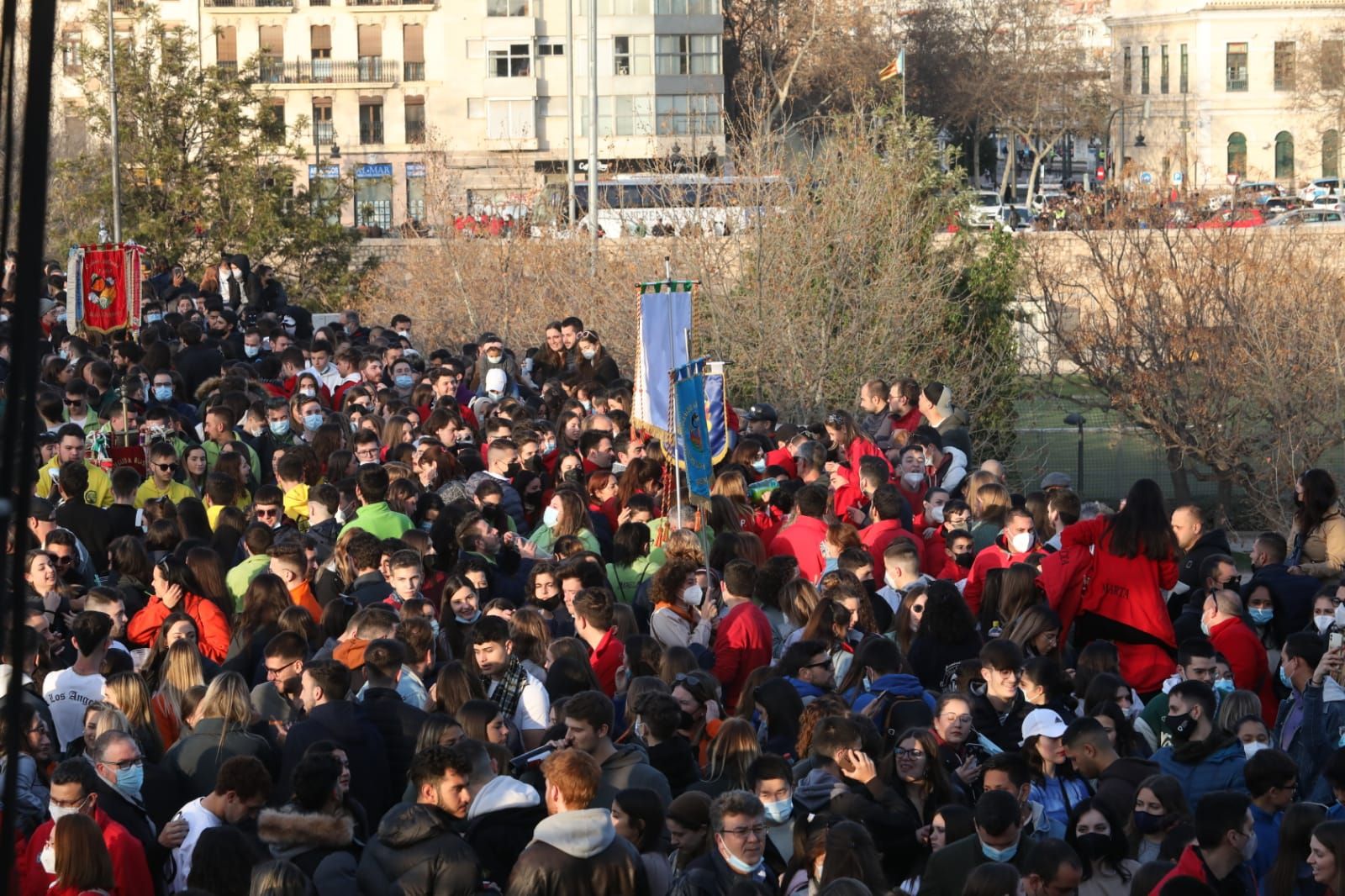 Así es el ambiente en la Crida