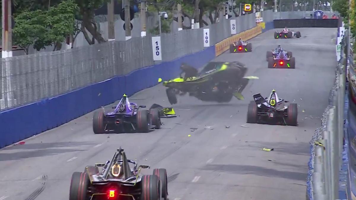 Accidente de Pepe Martí en el E Prix de Sao Paulo Fuente Fórmula E